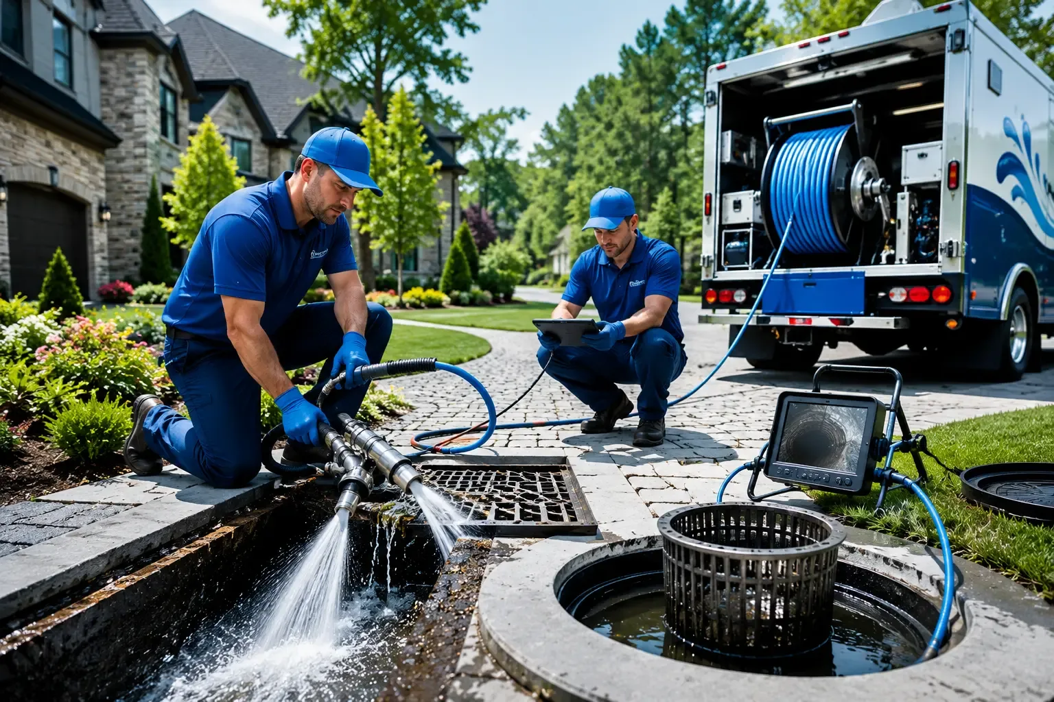 Local outdoor drain cleaning professionals in Covington, TN